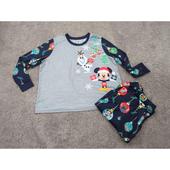 Disney Other - Disney 100th Anniversary‎ Pajama Set Womens 3X PLUS Blue Sleepwear